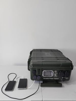 3000W/3024wh Máy phát điện năng lượng mặt trời ngoài trời cắm trại với pin năng lượng mặt trời sạc 12-80V Max600W