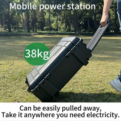 Vật liệu vỏ ABS hợp kim Nhà máy năng lượng mặt trời di động 3000W/5000W/7000W 4000W cho ngoài trời