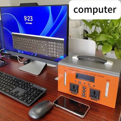 Trạm điện di động 300W/500W với cổng USB và cơ sở điện AC cho cắm trại hoặc điện khẩn cấp