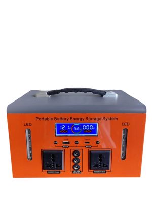 XT500 500W / 110V / 220V Bộ sạc cắm trại ngoài trời Trạm điện di động với bộ điều hợp DC