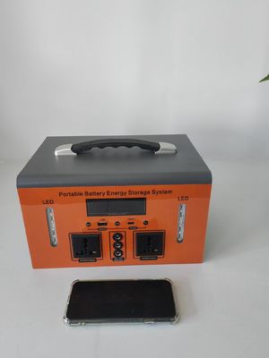 XT500 500W / 110V / 220V Bộ sạc cắm trại ngoài trời Trạm điện di động với bộ điều hợp DC