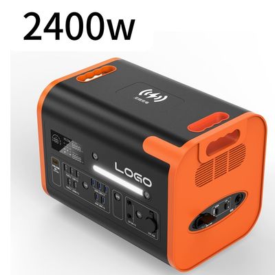 Sạc nhanh 2200W Điện năng lượng liên tục Điện năng lượng mặt trời cho trại và nhà