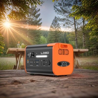 Sạc nhanh 2200W Điện năng lượng liên tục Điện năng lượng mặt trời cho trại và nhà