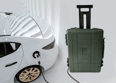 Nhà máy điện sạc năng lượng mặt trời RV công suất cao 6000W/6048wh với khung giữa ABS