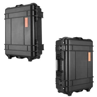 Máy phát điện mặt trời gia dụng ngoài trời đa chức năng Nhà máy điện di động 38kg/54V/12A
