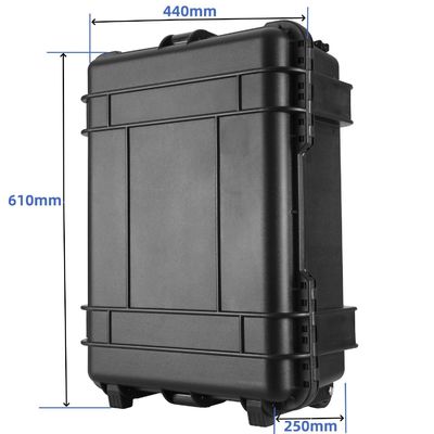Nhà máy điện mặt trời di động 3kw / 4kw với pin lithium và đầu ra sóng sinus tinh khiết