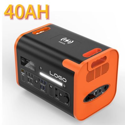Trạm điện lưu trữ năng lượng khẩn cấp với 2400W di động và loại C 3*18W/2*100W