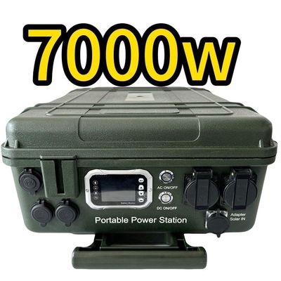 Soc Range 5%-95% nguồn điện khẩn cấp ngoài trời 7000W Nhà máy điện di động