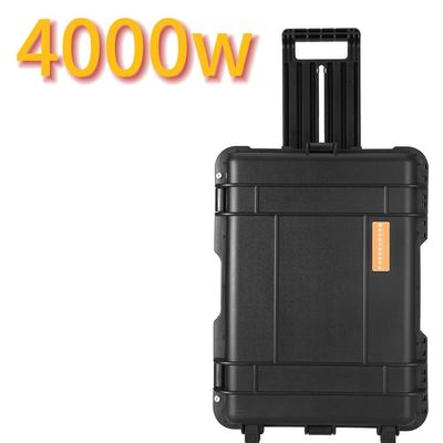 4000W Cung cấp điện dự phòng sạc lại cho nhà ngoài trời và ổ cắm đầu ra RV