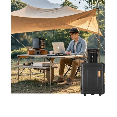 3000W-7000W Lưu trữ năng lượng hộ gia đình Hệ thống năng lượng mặt trời Nhà máy điện di động ngoài trời