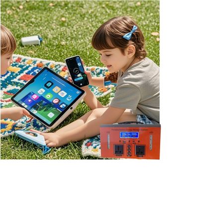 Trạm sạc thiết bị di động năng lượng mặt trời ngoài lưới 300W với sóng điều chỉnh đầu ra DC 12V