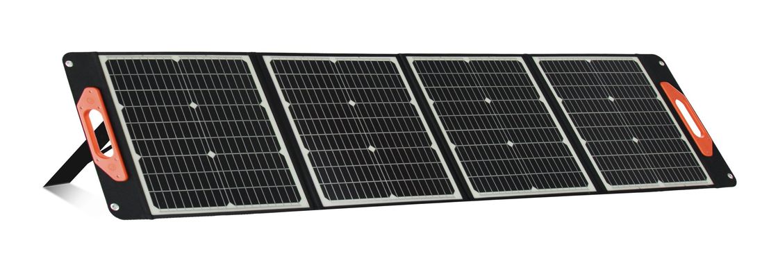 Bảng năng lượng mặt trời gấp silic monocrystalline 200W để dễ dàng lưu trữ và vận chuyển