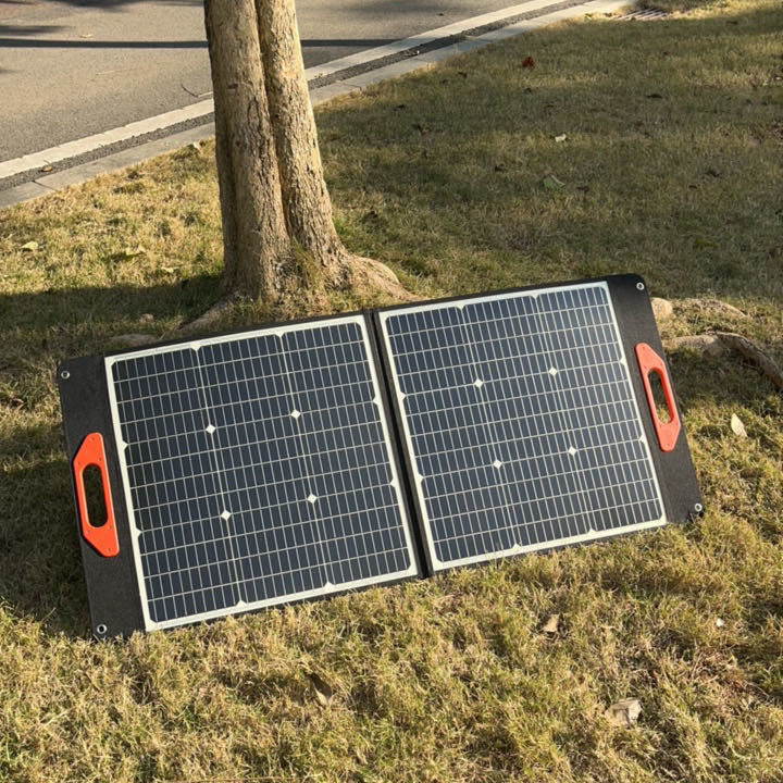 Máy phát năng lượng mặt trời đơn tinh thể 60W nhỏ để lưu trữ năng lượng di động sẵn sàng