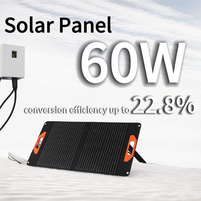 30W * 2PCS Nhà làm trong tấm pin mặt trời với 56 * 63 * 4,5cm kích thước gấp