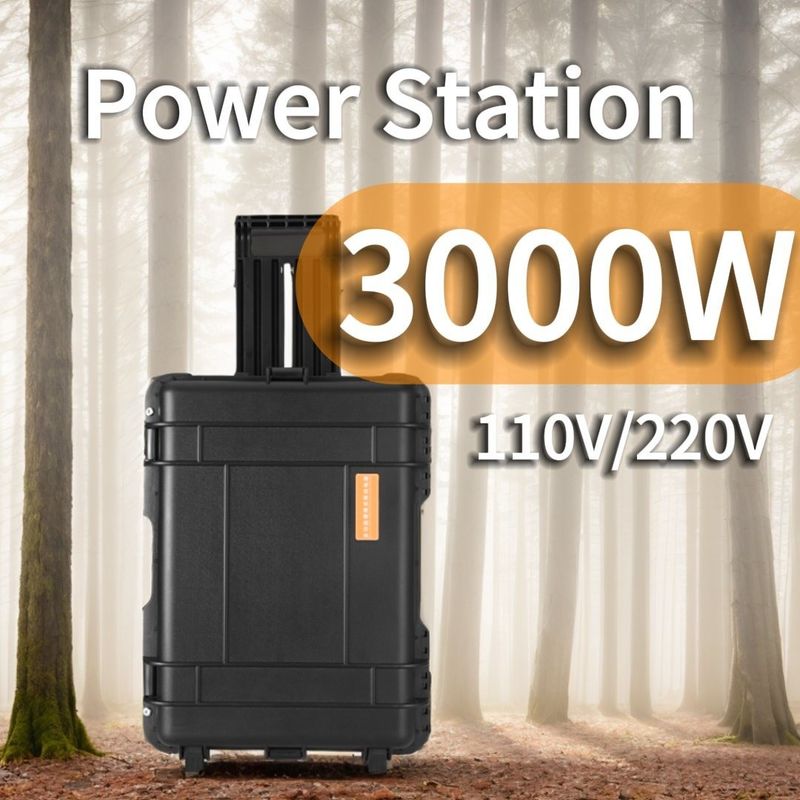 3kw Power Bank Charger Nhà máy điện sóng sinus tinh khiết tích hợp cho yêu cầu tùy chỉnh