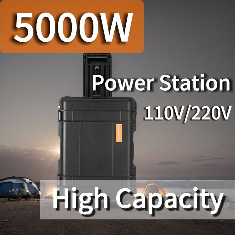 Máy phát điện năng lượng mặt trời 5000W để sạc 8000W Lượng cao nhất 6-7h Thời gian sạc cho cao