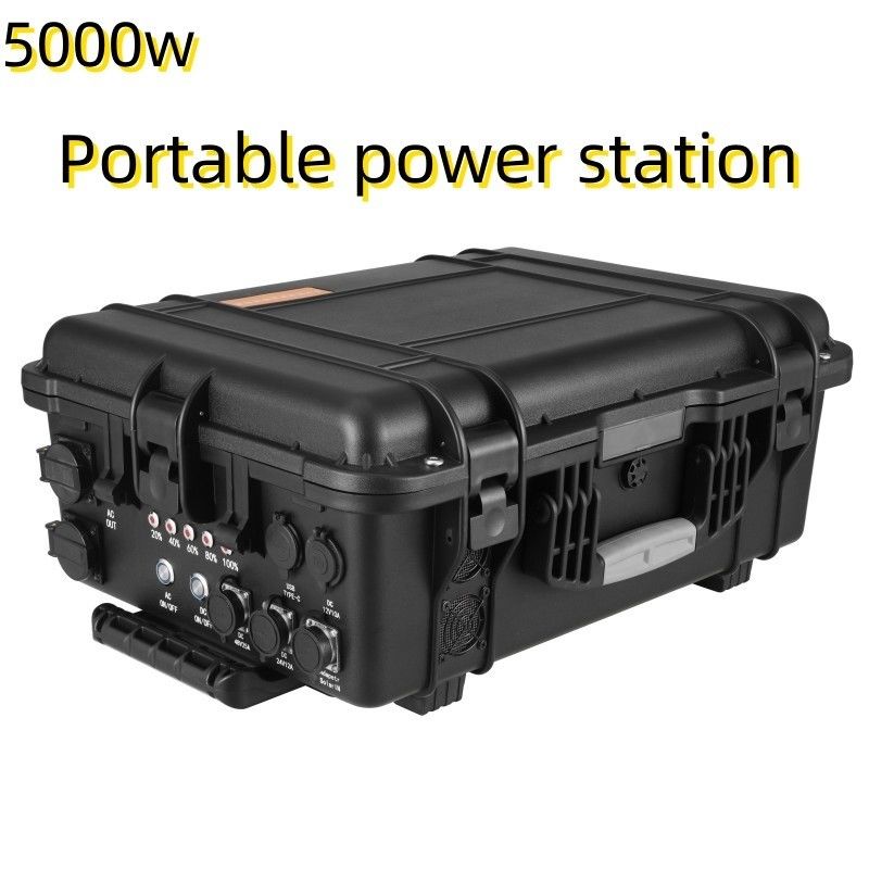 4800wh USB/Type-C Max5000W Điện tích hợp cho đánh cá tự lái và ngoài trời