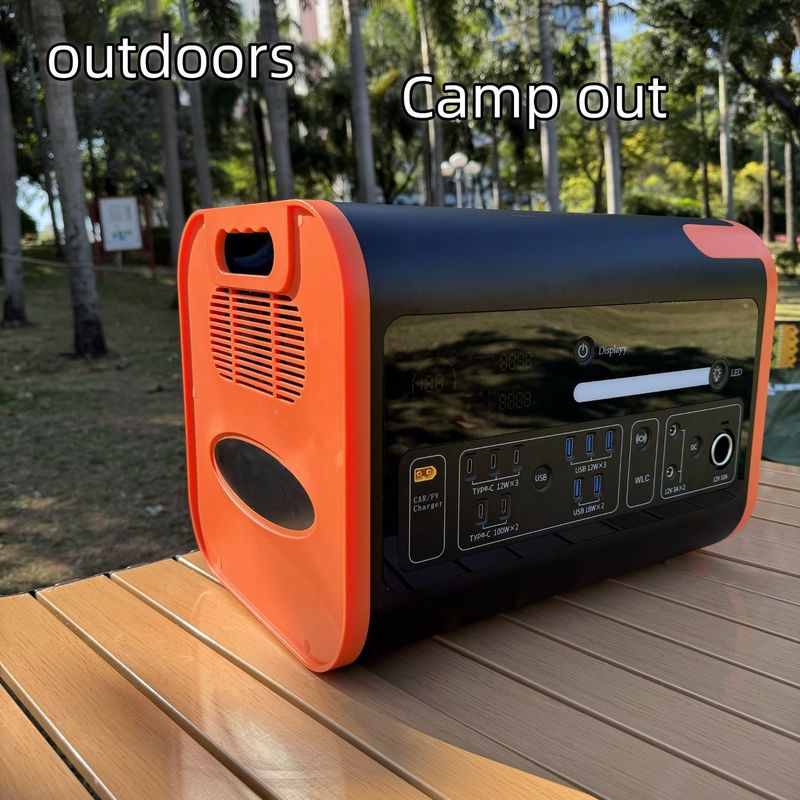 Hệ thống lưu trữ năng lượng ngoài trời di động với pin LiFePO4 2200W