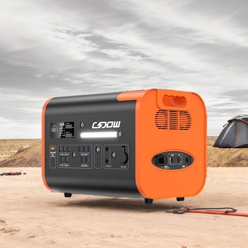 2200W Cỗ máy điện lithium di động đa chức năng xe cho nhu cầu năng lượng đa năng