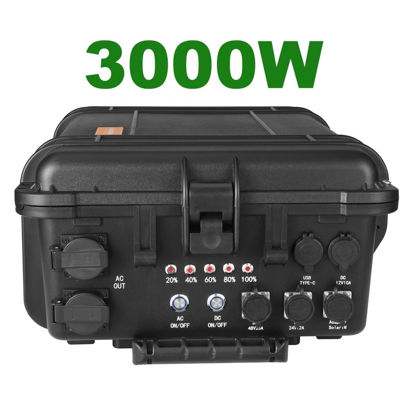 LT-30 3000wh Cung cấp năng lượng mặt trời di động cho các máy phát dự phòng khẩn cấp ngoài trời