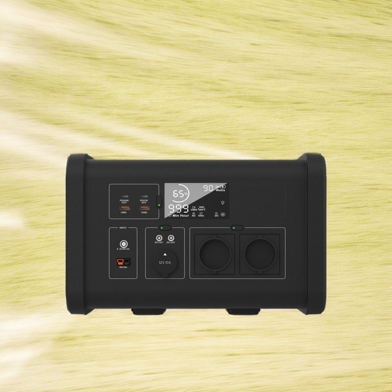 700W AC Output dự trữ điện khẩn cấp đầu vào năng lượng mặt trời Lưu trữ năng lượng di động Trạm điện