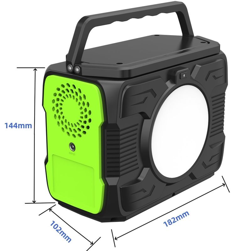 Nhà máy phát điện năng lượng mặt trời 200W Nhà máy điện di động để lưu trữ năng lượng Cung cấp điện trên ban công