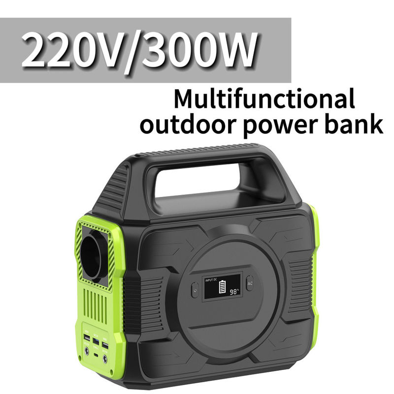 300W 220V Ngân hàng năng lượng mặt trời Máy phát điện di động cho nhà cung cấp trại khẩn cấp S3
