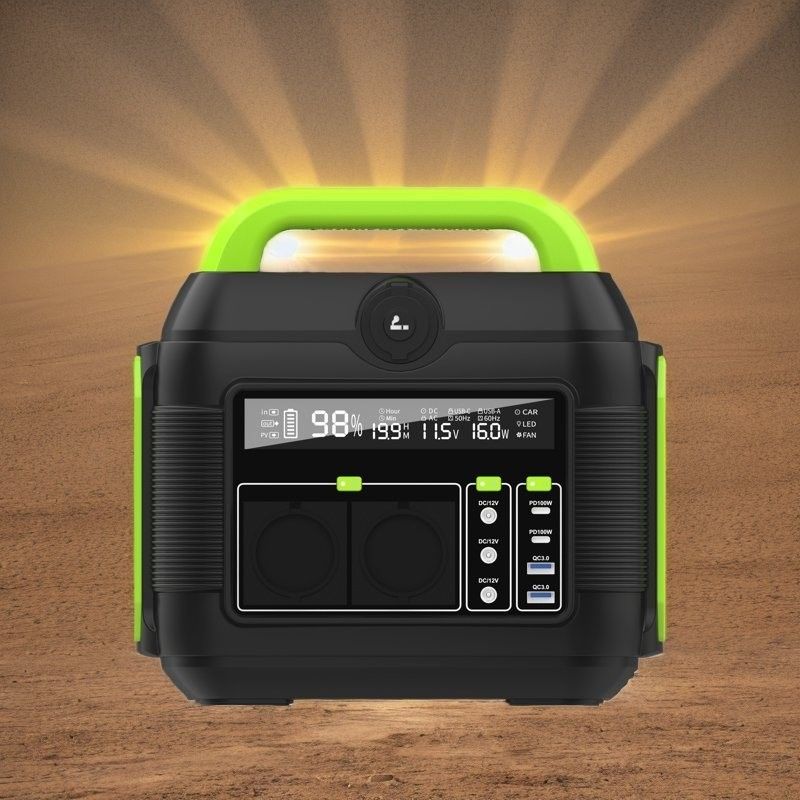 Ngân hàng điện nhỏ pin lithium 600W Nhà máy điện MPPT là cho cắm trại ngoài trời