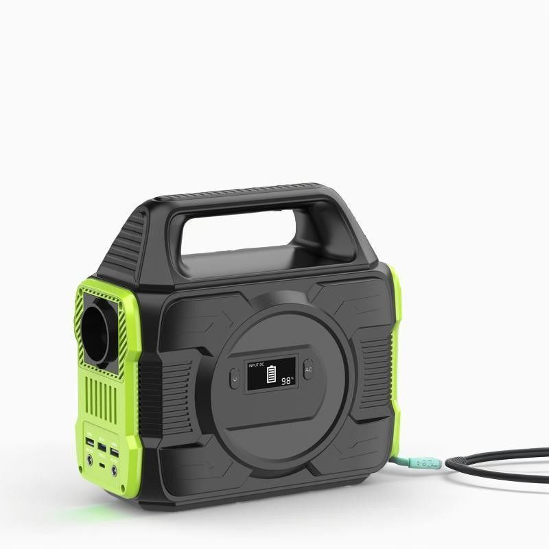 Hệ thống năng lượng mặt trời tái chế 150W 500W 300W Trạm điện di động với MPPT