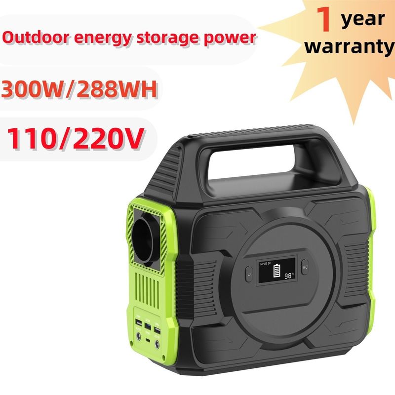 300W khẩn cấp / du lịch USB máy phát điện mặt trời di động Hệ thống điện cho sạc điện thoại