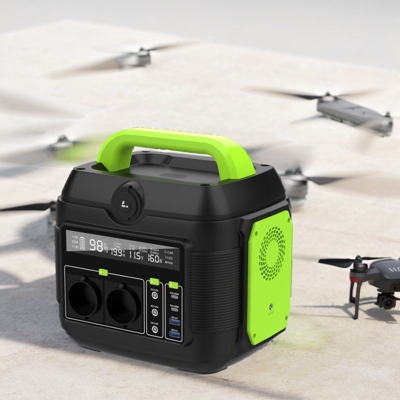 Trạm điện lưu trữ năng lượng Mini 600W nhẹ và di động cho các hoạt động ngoài trời