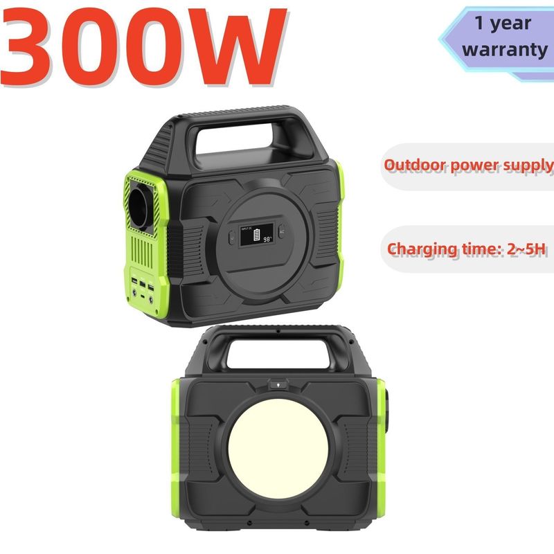 Động cơ phát điện mặt trời di động ngoài trời 300W cho tất cả các thương hiệu tương thích