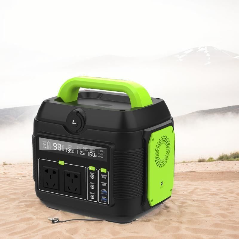 Máy phát điện khẩn cấp di động có thể tái chế 600W công suất cao để sạc ngoài trời và nhà