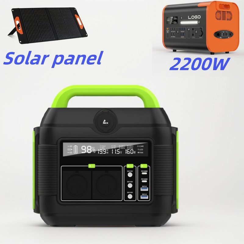600W Nhà máy điện di động ngoài trời pin lithium di động với 576wh Capacity
