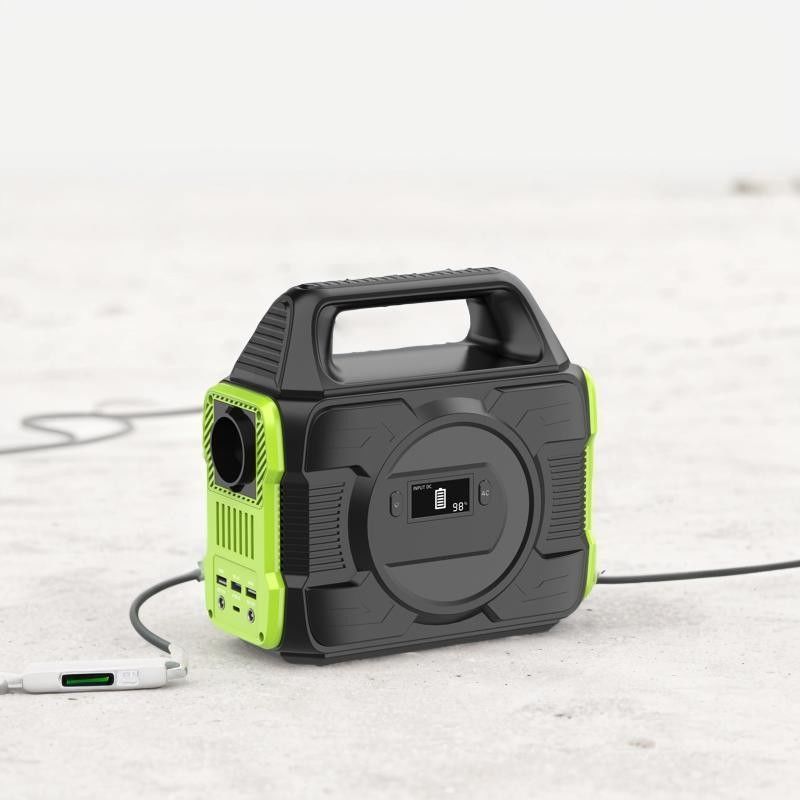 Trạm điện ngoài trời di động với màn hình tinh thể lỏng và đầu ra công suất cao 2200W