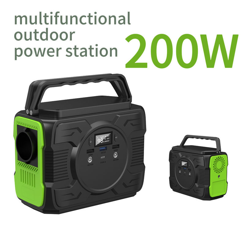 Phương tiện cung cấp điện di động 200W cho cắm trại ngoài trời và khẩn cấp