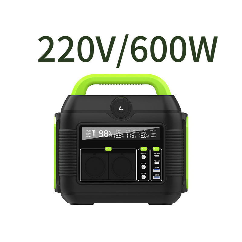 Pin Lithium 600W Cắm trại Mini Điện thoại di động AC Power Bank 110V 220V cho tất cả các thương hiệu