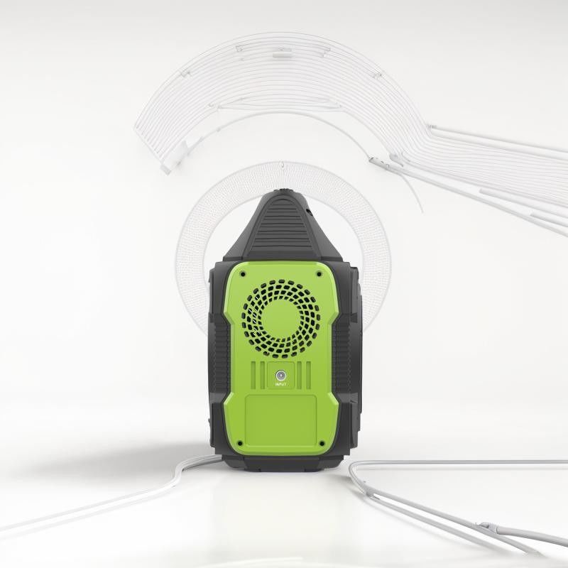 Trạm năng lượng mặt trời di động 300W/600W Inverter sạc nhanh tích hợp cho nhà ngoài lưới