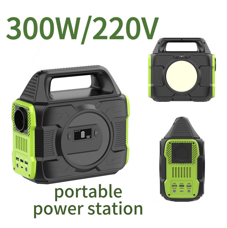110V 220V ngân hàng điện pin di động khẩn cấp với tấm pin mặt trời và công nghệ MPPT