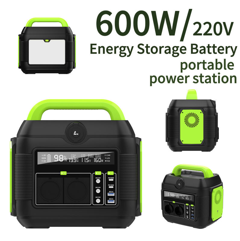 Multi-Function Portable Power Bank với sản lượng 600W và pin lithium lâu dài