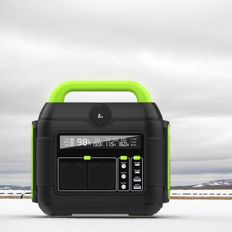 Multi-Function Output 600W Outdoor Camping RV Energy Storage Power Station tái chế