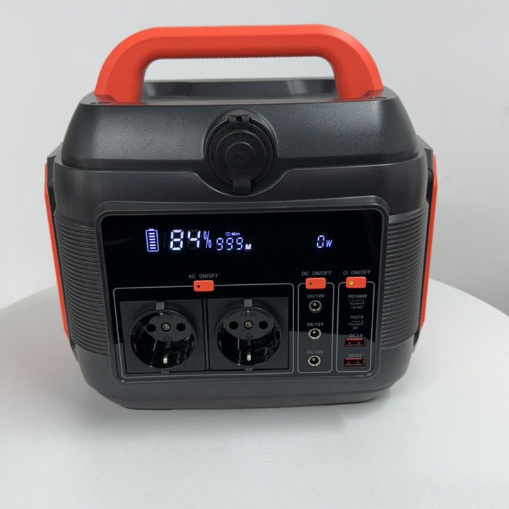 Nhà ngoài trời Cắm trại du lịch RV Generator 600W Động cơ pin lithium di động