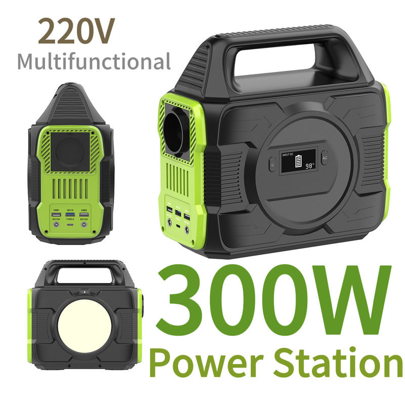 Năng lượng Trạm điện mặt trời S3 300W Lưu trữ năng lượng di động Cung cấp điện cho ngoài trời