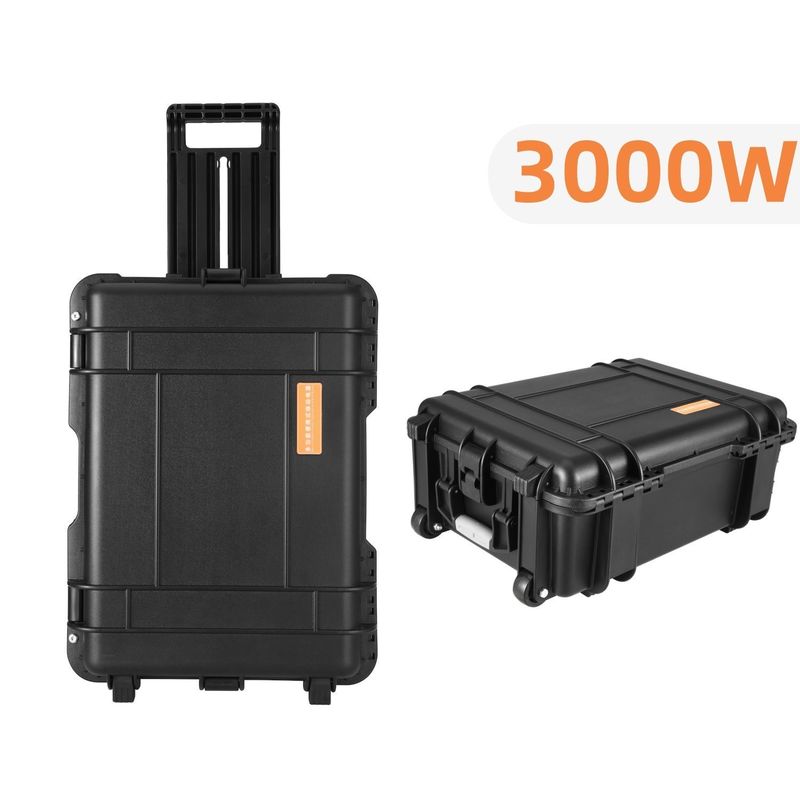 Nhà máy điện Lithium di động 3000wh Máy phát điện mặt trời cho xe điện