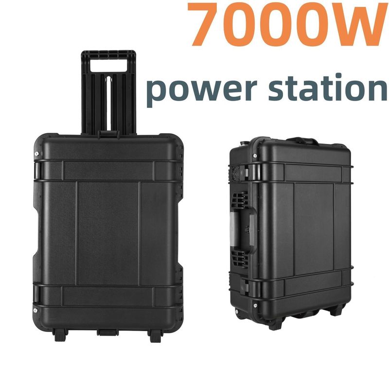 Máy phát điện năng lượng mặt trời di động 3000W 4000W 5000W 6000W 7000W với hợp kim nhôm ABS PC