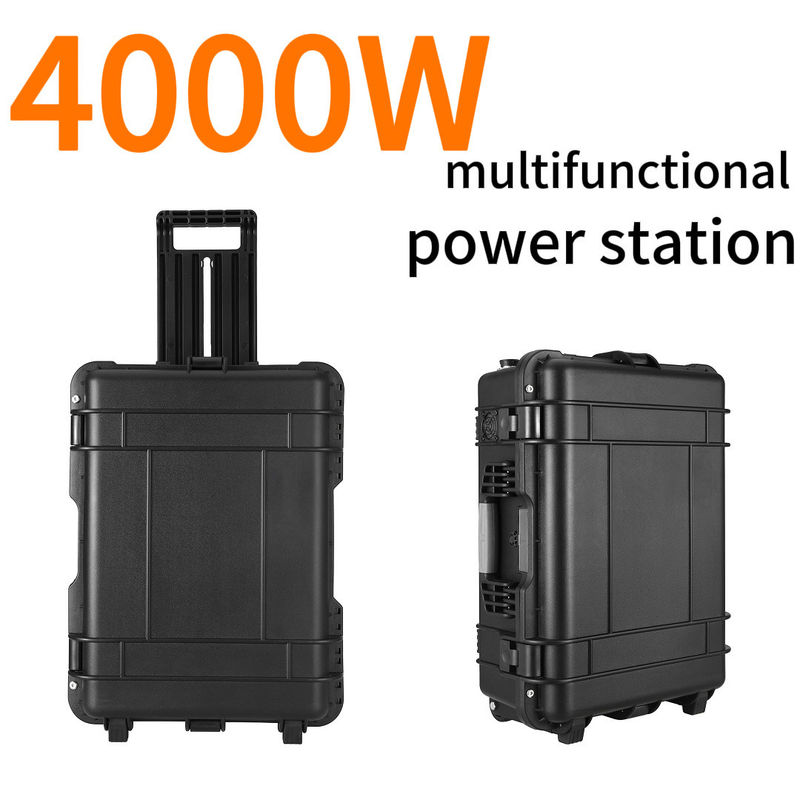 AC Pure Sine Wave Output Waveform 4000W Trạm điện di động 220V với tùy chỉnh