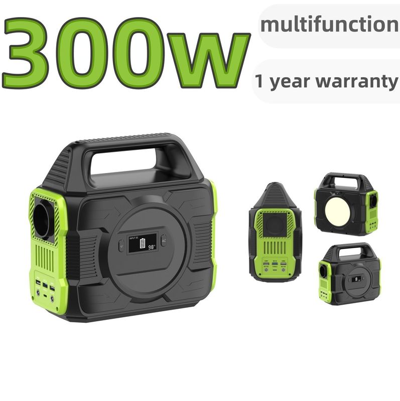 S3 Nhà máy điện di động 300W Máy phát năng lượng mặt trời với sạc loại C và bộ điều hợp