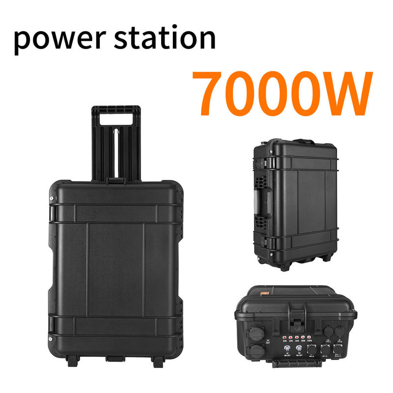 AC Pure Sine Wave 7000W Pin Lithium Ternary Tăng cường ổn định Nguồn điện liên tục