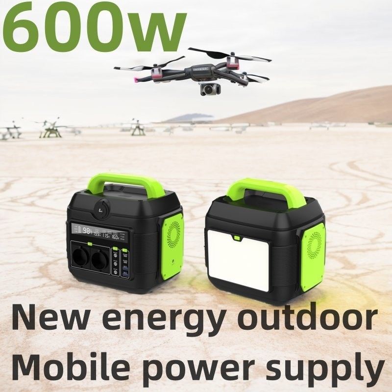Bộ máy phát điện mặt trời 600W S6 Trạm điện di động cho các ứng dụng ngoài trời và UAV