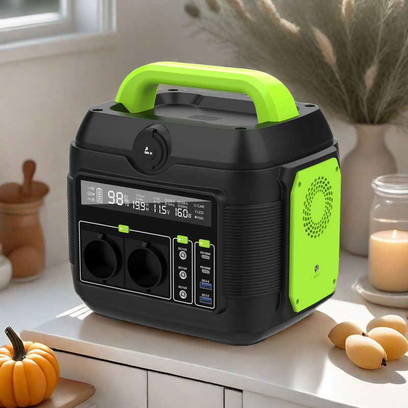 Trạm điện di động 300W 500W 600W 1200W 2200W để sạc trong khi cắm trại câu cá